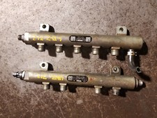 06-10 2006-2010 Duramax Lbz Lmm High Pressure Fuel Rails 973613533 973613524