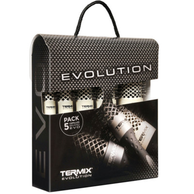 Termix Evolution Soft Large 5er-Pack Rundbürsten TX1027