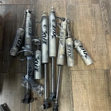 Fox Racing Shox Front Rear Reservoir Shocks for Jeep Wrangler Set of 4