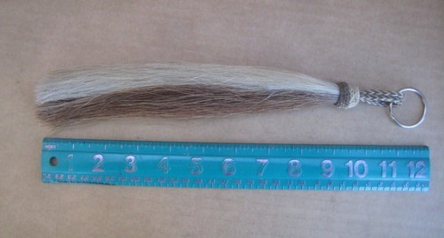 Horsehair Shoo Shu-Fly Tassel for Cinch *Blonde/Sorrel * 12" Long