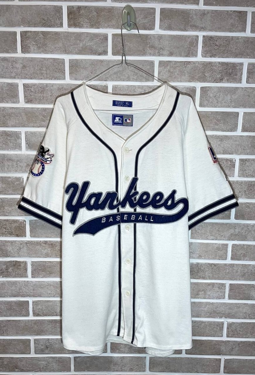 MLB New York Yankees 1990s vintage baseball jersey shirt Starter