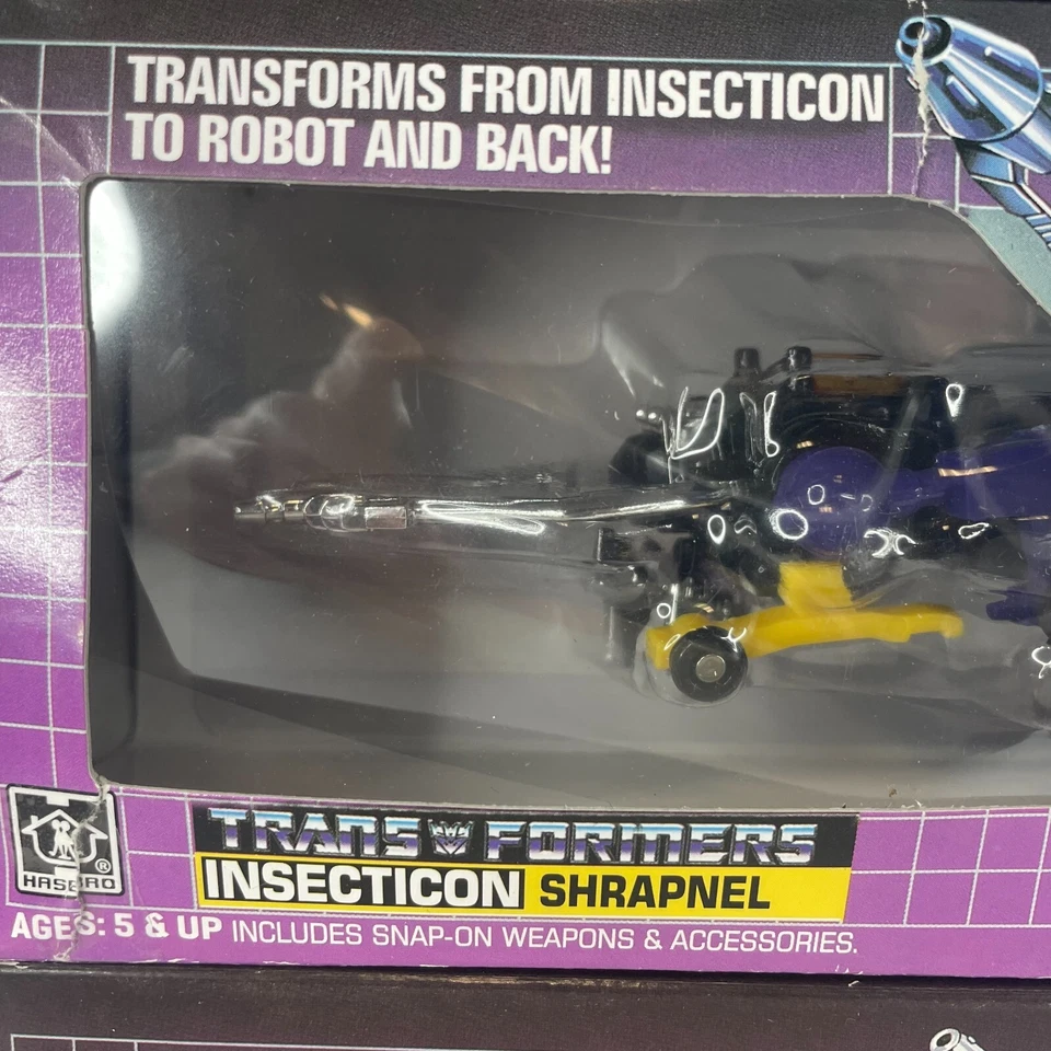 3 Pcs Transformers G1 Insecticon Team Bombshell Shrapnel Kickback Action Figure - Image 4 of 4