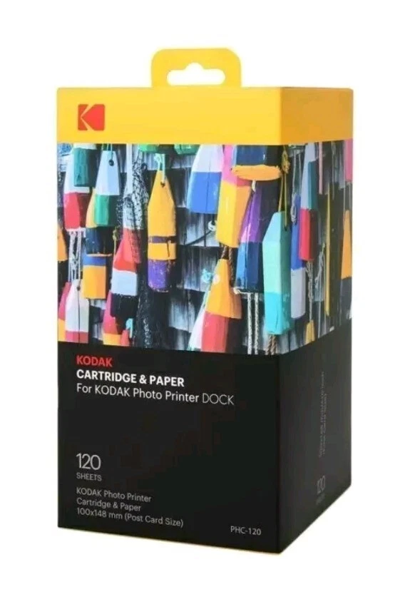 KODAK Dock Plus & Dock Photo Printer Cartridge PHC-120.