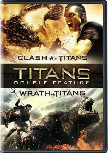 Lot Of 2 DVDs Movies: CLASH OF THE TITANS & WRATH OF THE TITANS