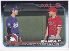 2024 Topps Update #US76 Shohei Ohtani/Mike Trout (#2)