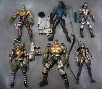 Mcfarlane Ultra Action Figure Lot of 6 with custom Chapel | eBay