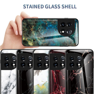 Glass Marble Phone Case For Infinix Camon 40 Tecno Spark 40 30 GO Smart 9 10 Hot