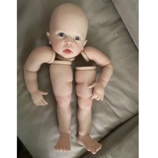 30in Painted Reborn Baby Doll Part Kit Toddler Newborn No Hair Handmade Toy