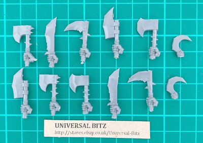 Ork Wildschwein Boyz Handwaffen x 10 E Mob Boy Warhammer Old World V2 A