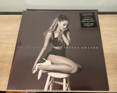 Ariana Grande - My Everything Lavender Clear Split Vinyl Purple