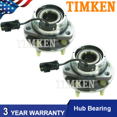2 Pcs TIMKEN Front Wheel Hub and Bearing Assembly fits 2008-2010 Chevy Cobal HHR