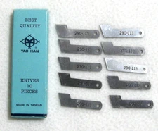 Pack of 10  RIMOLDI #290-113 Lower Knife 229 263 264 265 327 329 330 527 529+