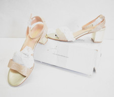 Dream Pairs sandalo carnevale cinturino alla caviglia tacco oro glitter donna taglia US 9