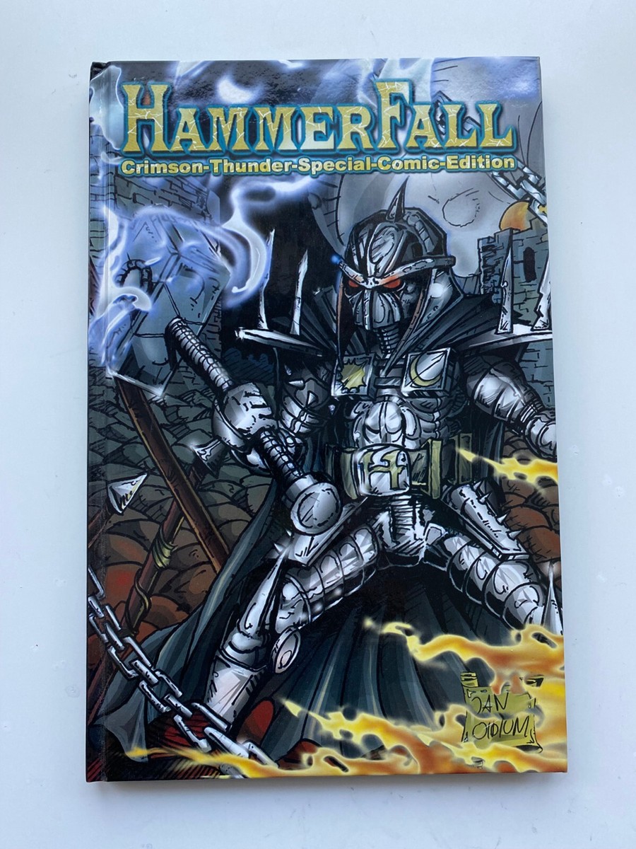 Hammerfall - Box - Crimson thunder special comic book edition | eBay
