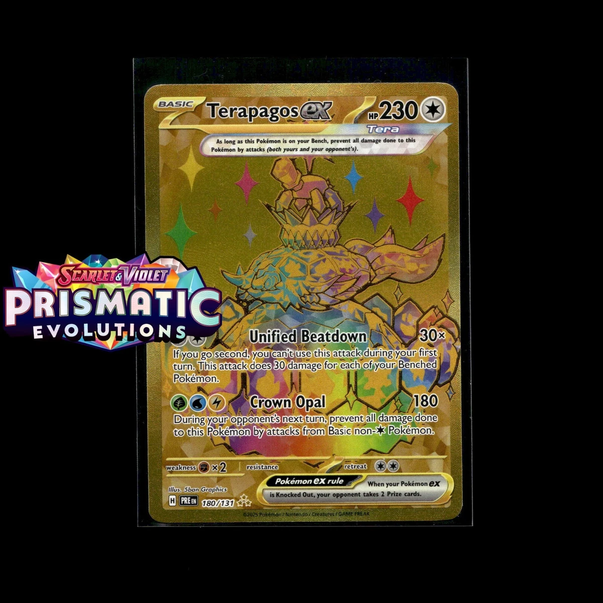 Terapagos Ex Pokmon TCG Cards for sale | eBay