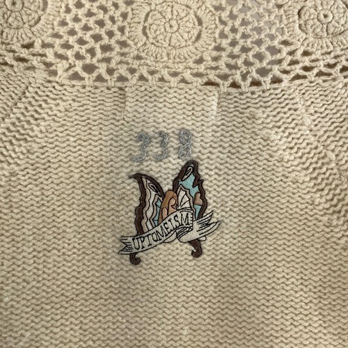 Odd Molly Cream Lambswool Blend Open Knit Cardigan UK XS - Picture 6 of 6
