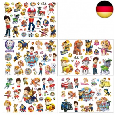 Temporäre Tattoo Set Kinder Tattoos,100+ pcs 5 Blätter Kindertattoos Aufkleber S