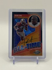 2023 Contenders Optic Frank Gore All-Time On Card Auto Black Scope #07/15 