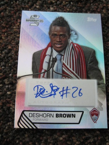 🇺🇸 👍 🔥 👉 2013 topps soccer jun marques davidson printing plate + - Picture 14 of 15