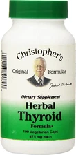 Dr. Christopher's Original Formulas Herbal Thyroid Formula, 100 Vegetarian Caps