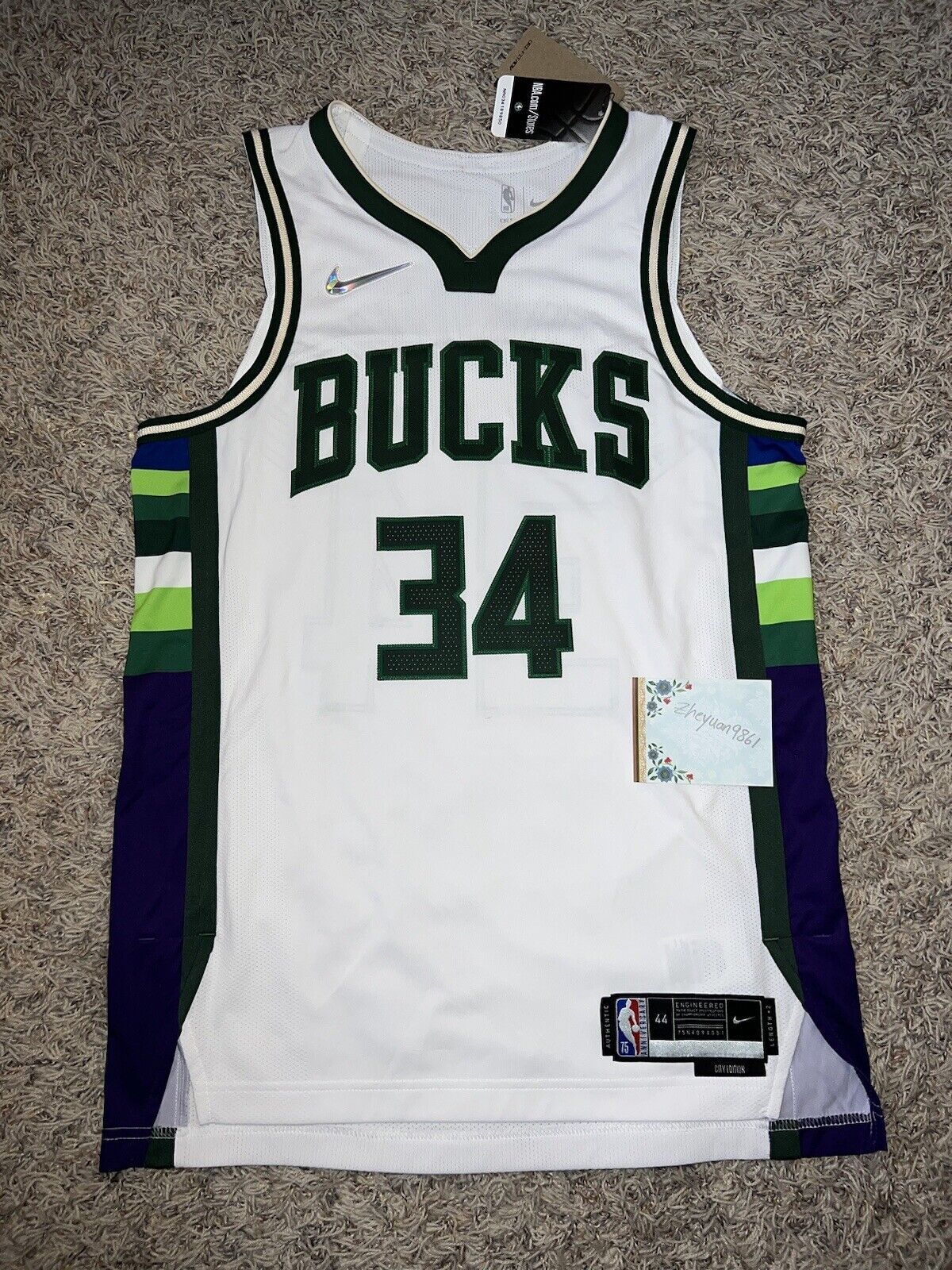 Official Giannis Antetokounmpo Milwaukee Bucks Jerseys, Bucks City