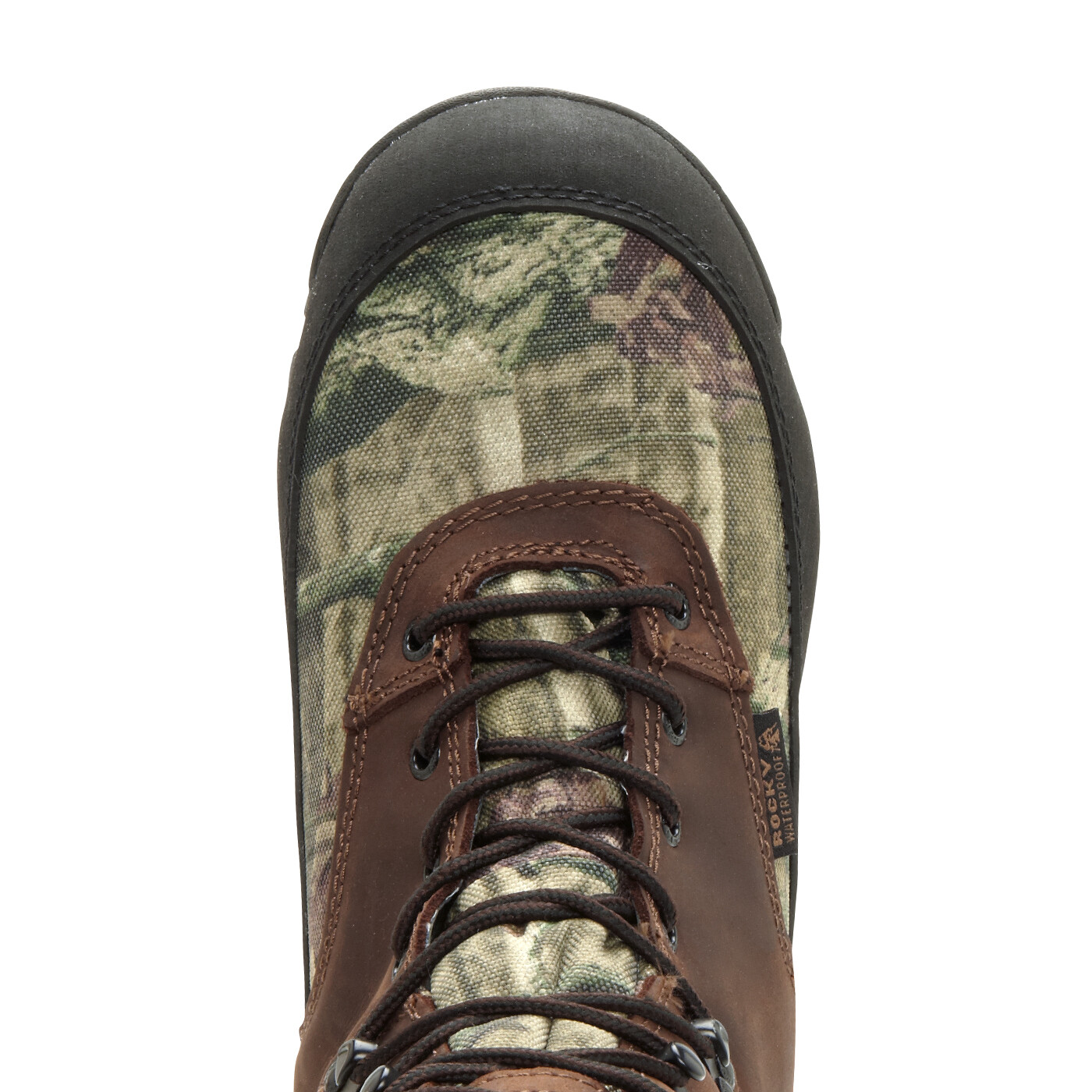 ROCKY Men's Waterproof Insulated Mid Calf Boots - Dark Brown, 800g Thinsulate, Size 12 - View #4