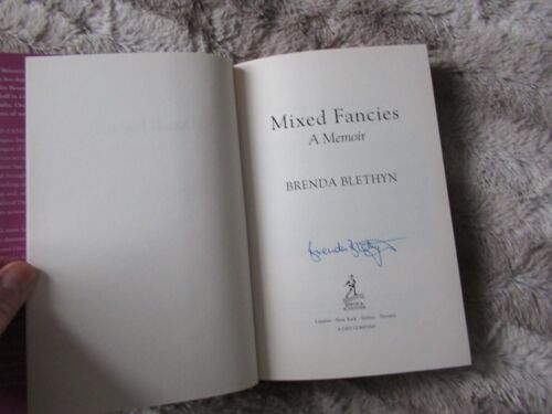Brenda Bleythn Hand Signed Book MIXED FANCIES H/B - Picture 1 of 7
