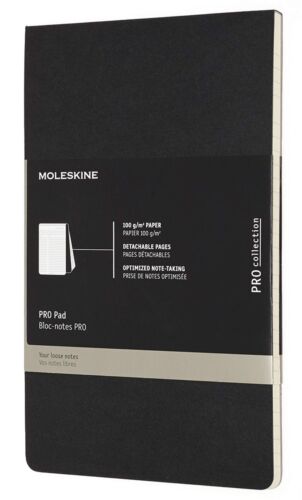 Moleskine Pro Pad Large Black NEW - Imagen 1 de 4