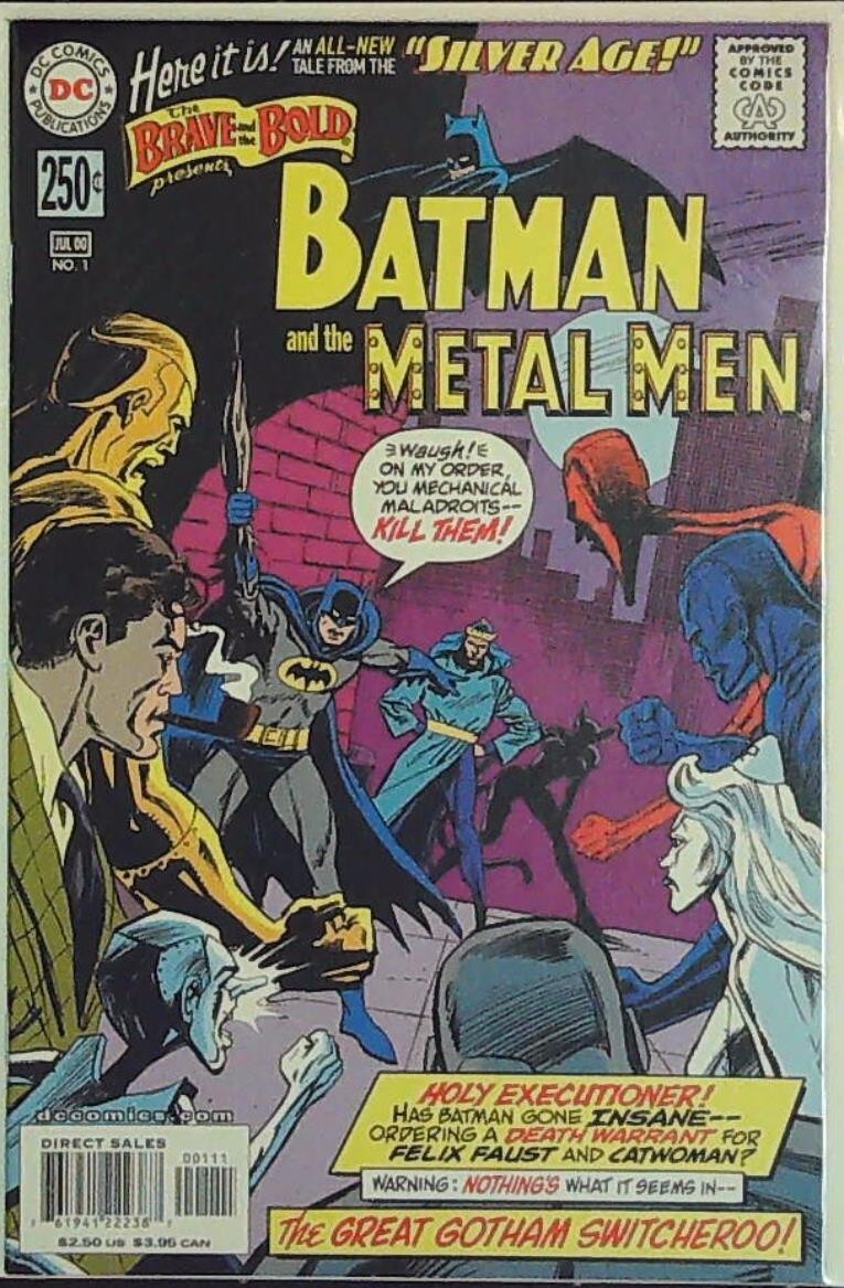 SILVER AGE BATMAN & THE METAL MEN #1 (2000) - NM -  Back Issue