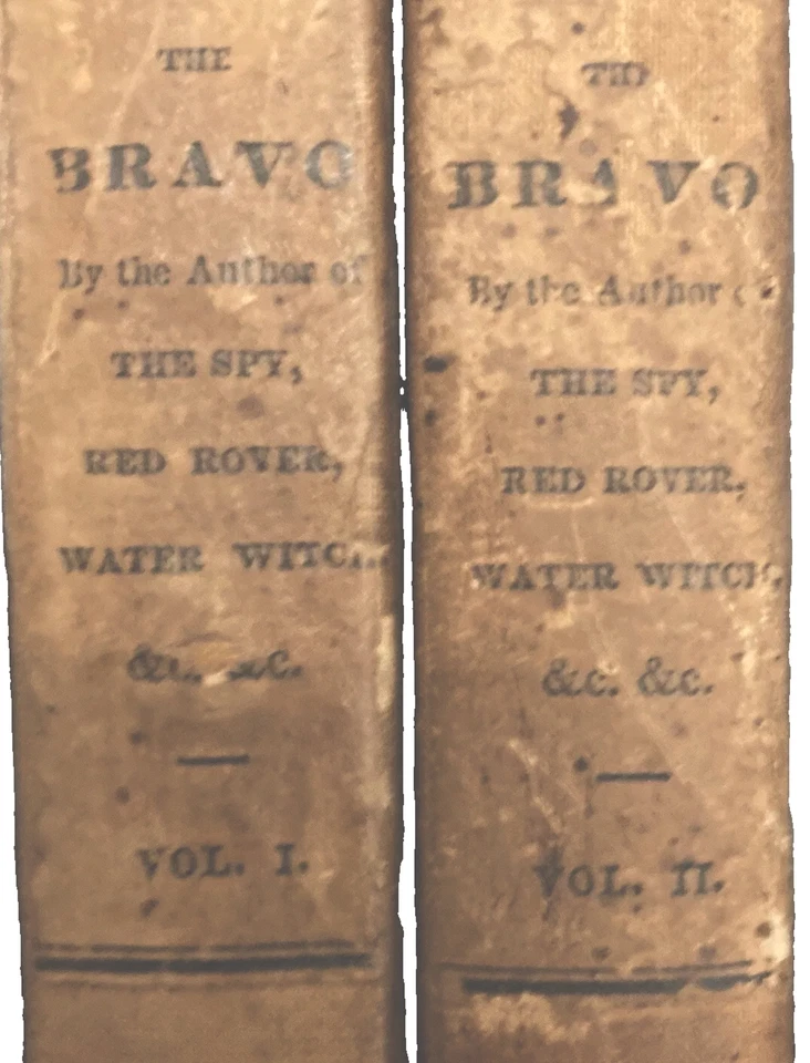 James Fenimore Cooper, The Bravo A Tale, In 2 Volumes. 1836 - Image 3 of 3