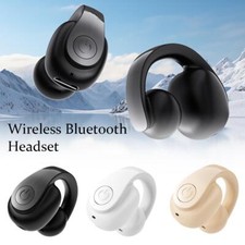 Wireless Ear Clip On Earphone Bluetooth 5'4 Noise Canceling Sports Earphones'::'