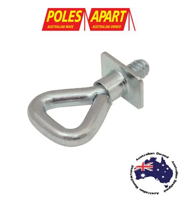 POLES APART 10x T NUT & BOLT FASTENER for Camping Tent Poles TNUT #391 Standard 1/4" Thread