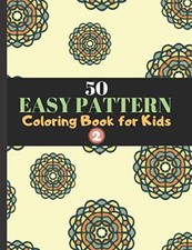 Pattern Coloring Book For Kids: Coloring Books Gifts, 50 Big And Easy Pattern-,