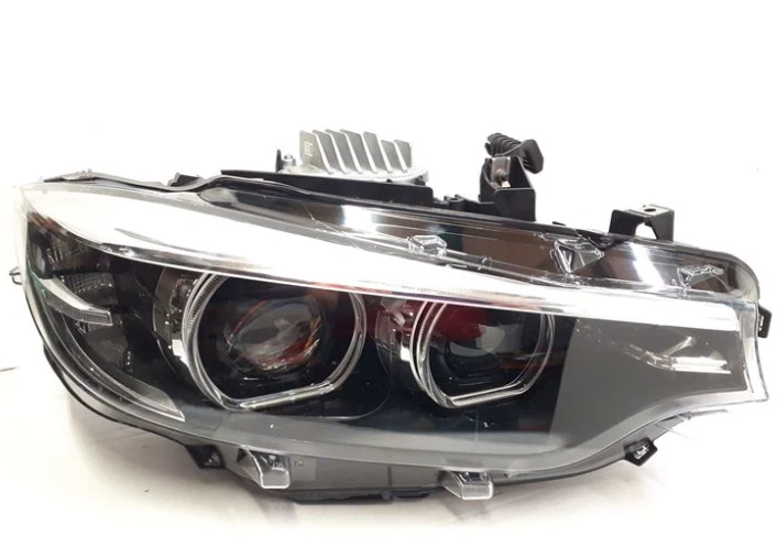 NEW BMW 4 COUPE F32 LCI FRONT RIGHT LED HEADLIGHT LHD 63117478152  