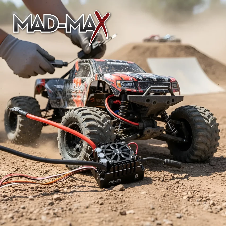 MADMAX-4 SENSORED ESC Bluetooth 6S LiPo RC 1/8 Car Brushles (*NO TARIFFS TO USA) - Image 2 of 4