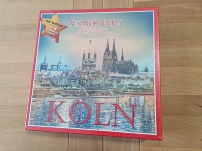 Stadtpunkt Köln Brettspiel - Neu in Folie - Nowus Quiz Wissen Spiel City Cologne