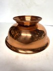 VINTAGE SOLID BRASS POT SPITTOON  COPPERCRAFT 8" D and 4" tall. — photo 2