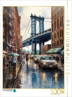 Calvendo Puzzle Manhattan Bridge | 1000 Teile Lege-GrößE 64X48Cm Foto-Puzzle FüR
