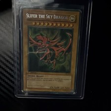 Konami Yu-Gi-Oh Slifer the Sky Dragon G4-01 Holo English 2002 Divine