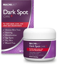 Dark Spot Cream, Natural Treatment Diminishes Sun-Damage, Liver Spots, Freckles 