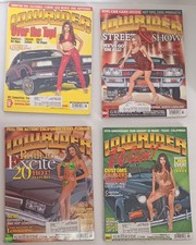 2000s Lowrider Low Rider Magazine 2001 LRM LOT of 4 Issues Volume 23 Vintage