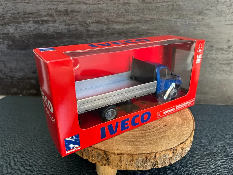 IVECO DAILY furgone CASSONATO cassone PICK UP modellino scala 1/36 NEW RAY - Immagine 2 di 4