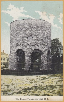 Newport, R.I., The Round Tower a.k.a. Newport, Touro and Old Stone Mill-1910
