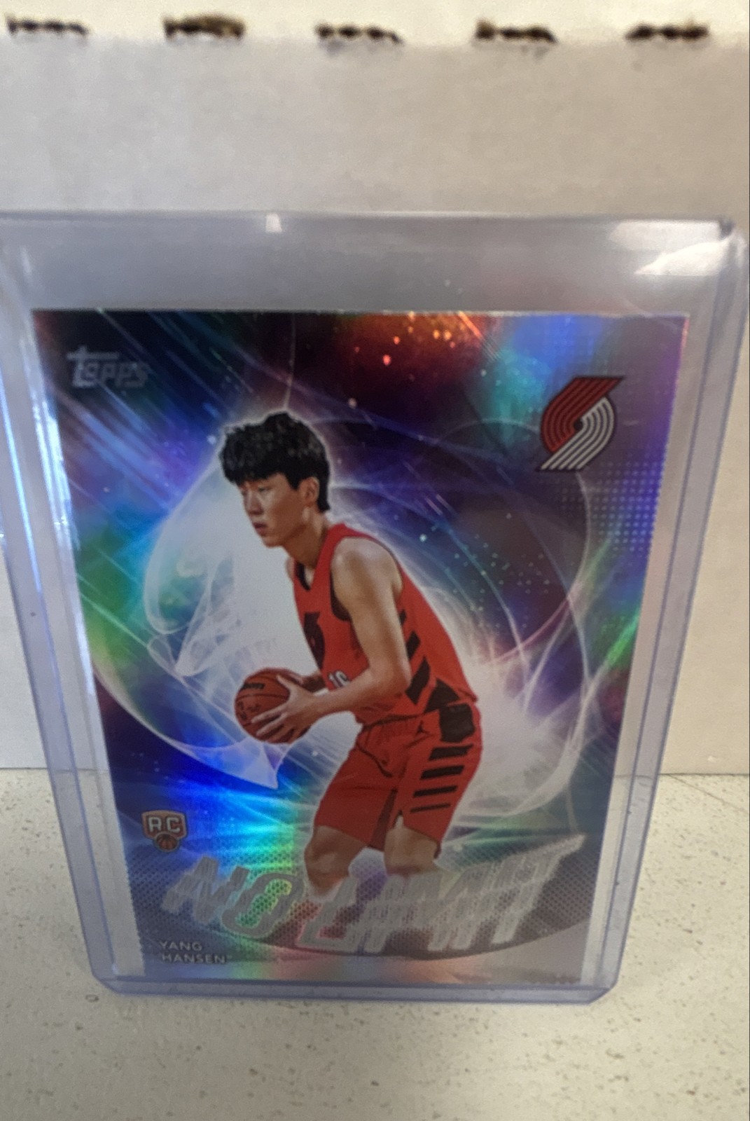 2025-26 Topps - No Limit Yang Hansen #NL-16 Rainbow Foilboard (RC)