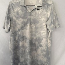 Nike Kid's Grey and Blue Polo-shirt