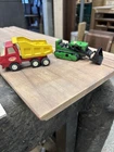 1970s toys vintage Tonka Bulldozer And Dump Truck Metal Lot Of (2)