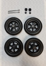 Mountain Buggy Duet Wheel Set - Air Filled Tyres - Good Condition- Free U.K. P&P