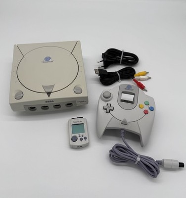 SEGA Dreamcast Spielekonsole HKT 3030 PAL Zubehörpaket TOP