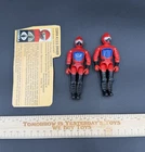 GI Joe Cobra HISS Driver v1 3.75” Figure 1983 Hasbro ARAH Vintage Lot Of 2 & FC