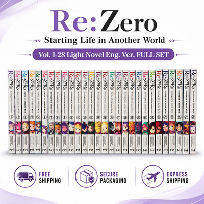 Re:Zero Starting Life in Another World Band 1-28 Light Novel Komplettset